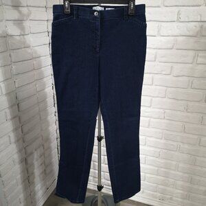 Northern Reflections Essential Slim Ladies Size 6 Reg. Dark Wash Blue Jeans